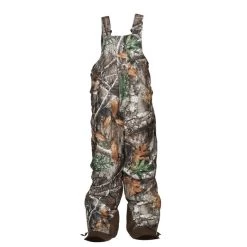 607115 Kid's Junior ProHunter Waterproof Insulated Bibs In Realtree Edge By Rocky