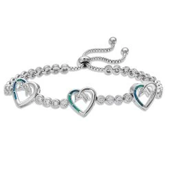BC3949 Follow Your Arrow Heart Bolo Bracelet By Montana Silversmiths