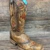 C2915-1 Women's Whip Stitch Square Toe Western Boot By Corral
