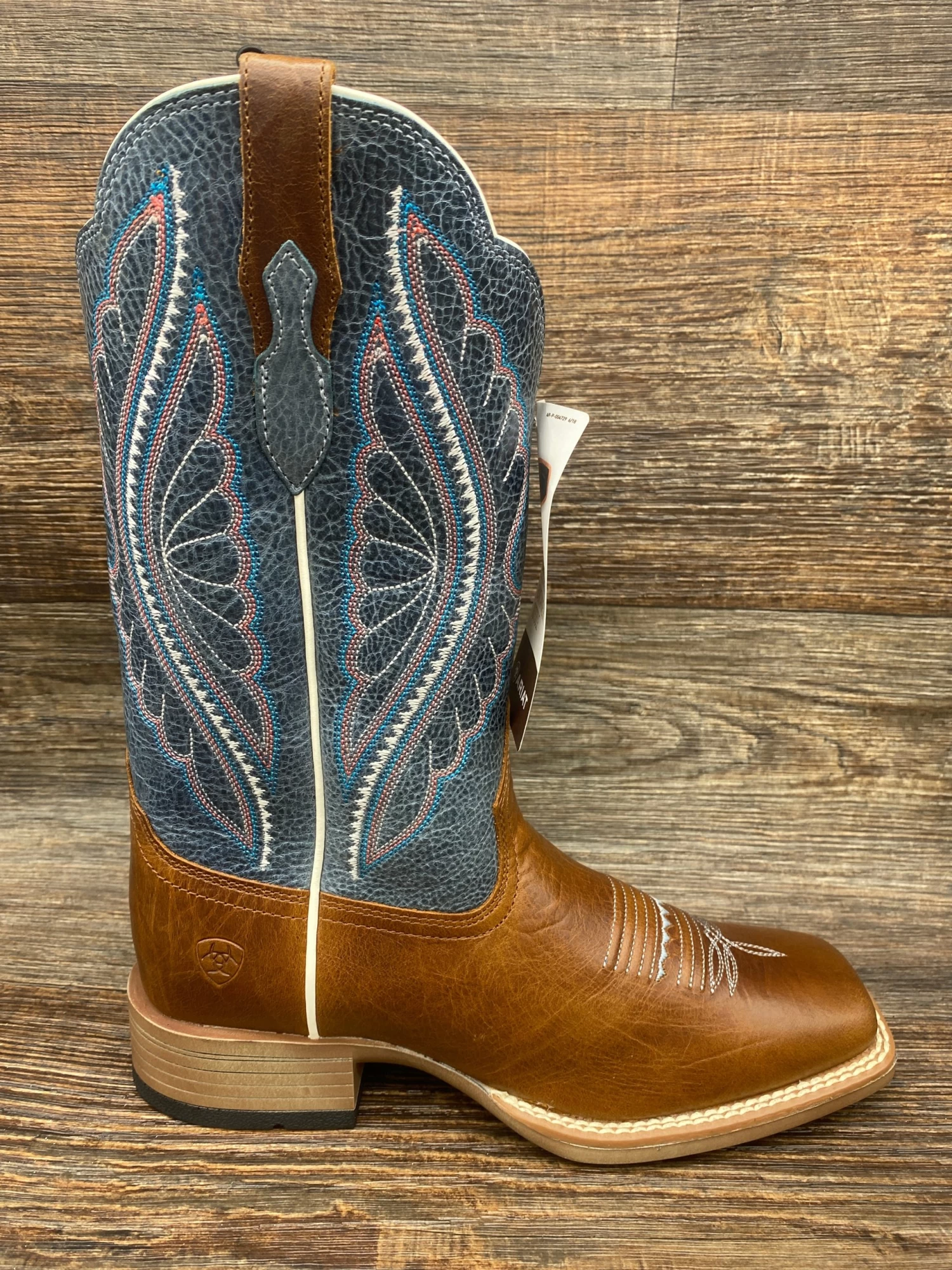 10025032 Women's PrimeTime Square Toe Western Boot By Ariat - Image 2