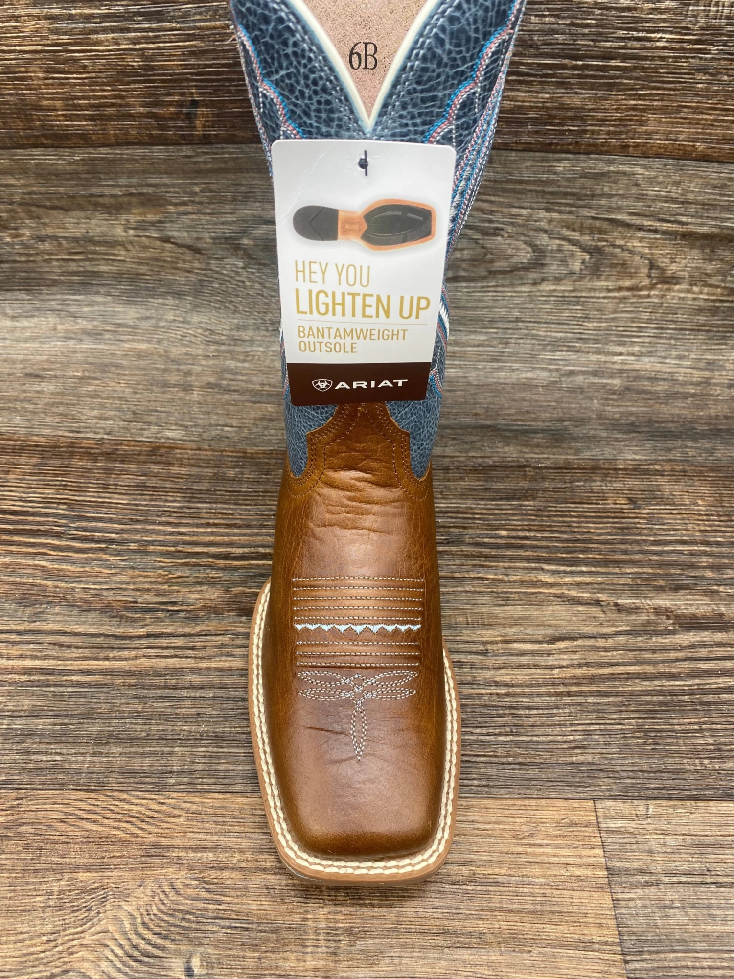 10025032 Women's PrimeTime Square Toe Western Boot By Ariat - Image 3