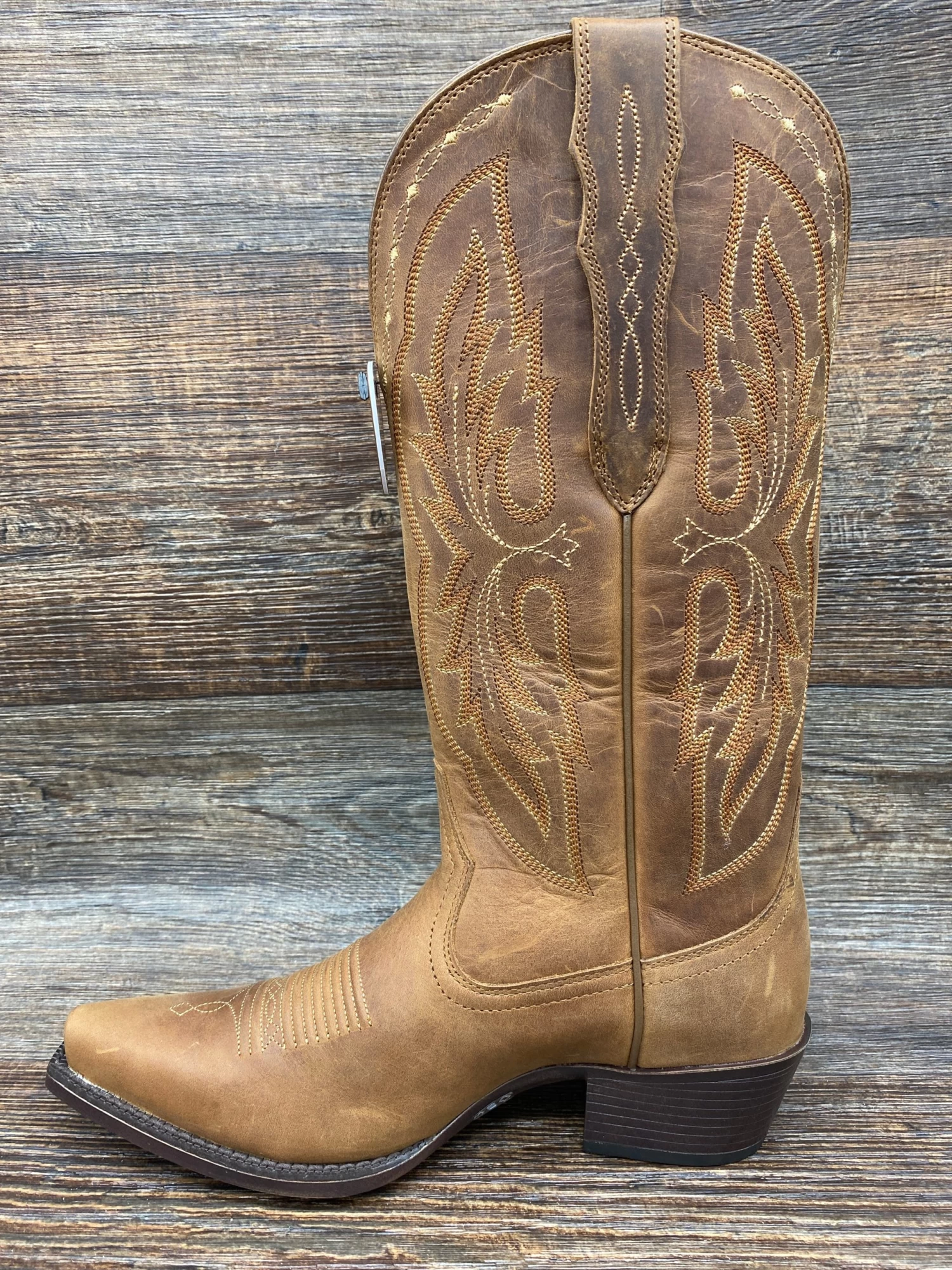 10036047 Women's Heritage X Toe 13 Inch Western Boot With Elastic Calf By Ariat - Image 5