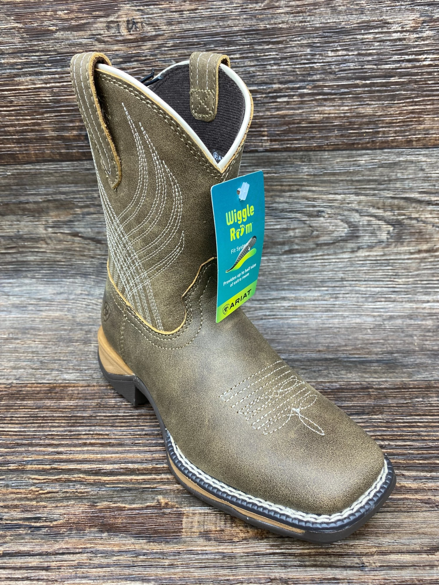 10035778 Kids Anthem Work Boot By Ariat. Youth Sizes 11-6 - Image 2