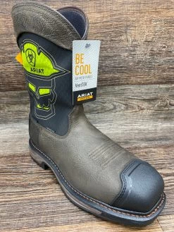 10035881 Men's Carbon Toe WorkHog XT Square Toe Work Boot By Ariat