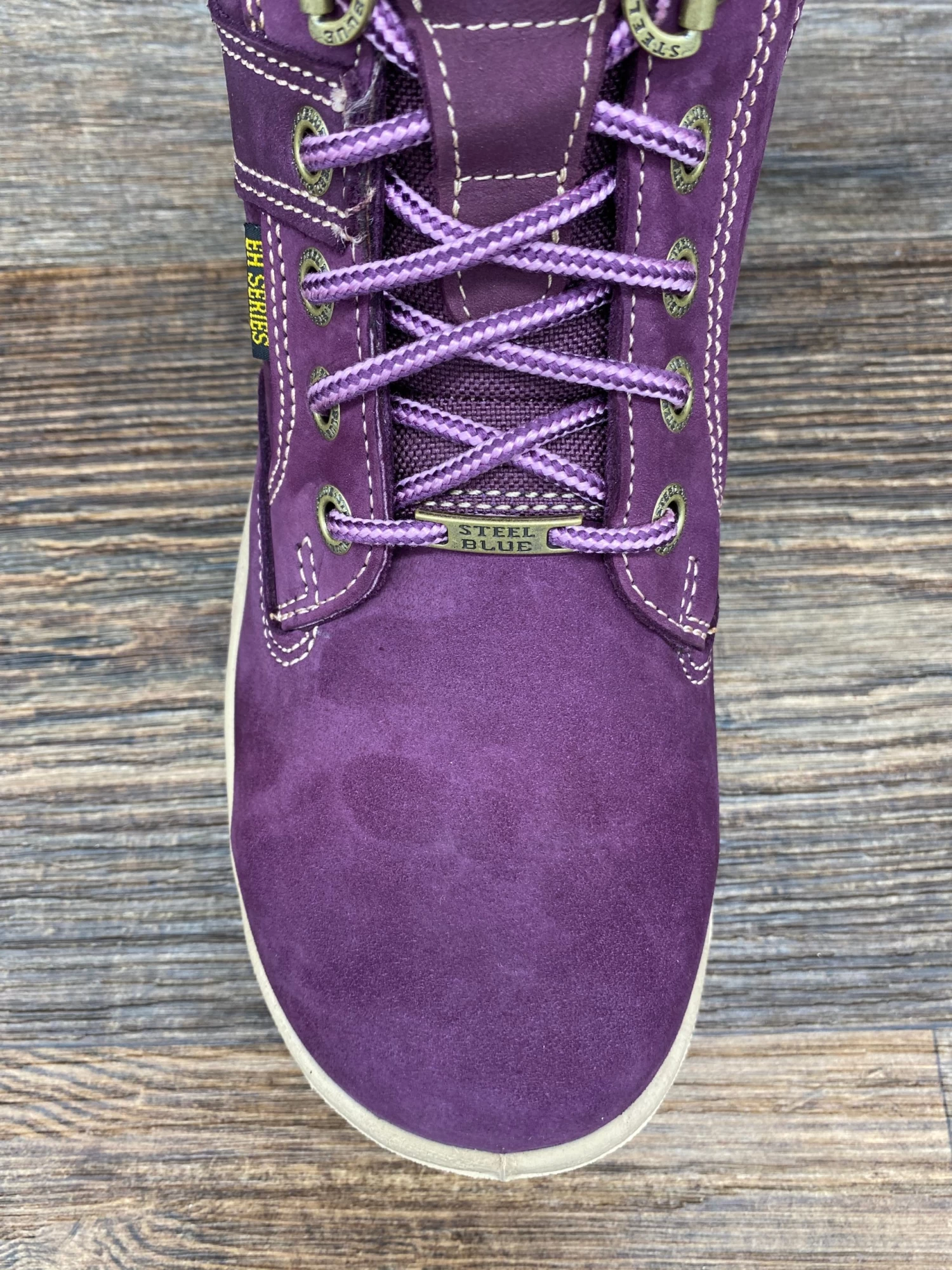 892861 Women's Southern Cross Steel Toe Side Zip Work Boot By Steel Blue - Image 4