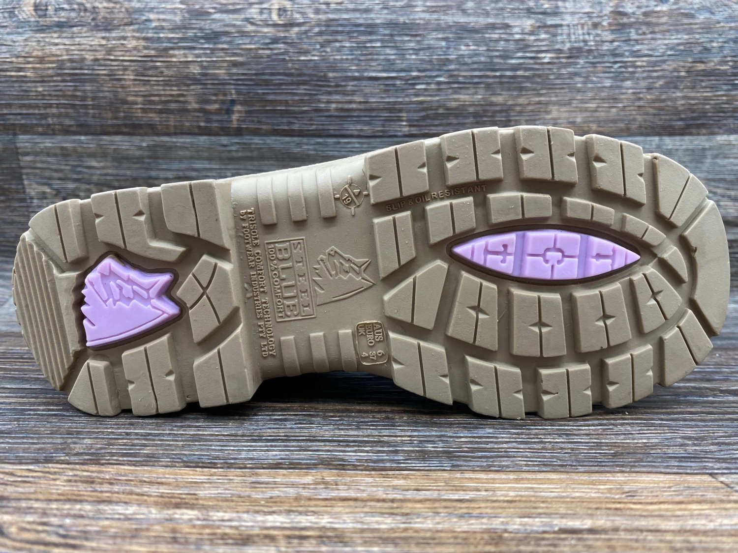 892861 Women's Southern Cross Steel Toe Side Zip Work Boot By Steel Blue - Image 5