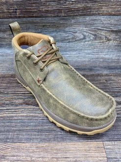 Mxc0001 Men's Lace Up Cell Stretch Casual Chukka By Twisted X