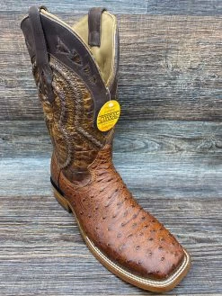 A4007 Men's Vintage Cognac Genuine Full Quill Exotic Western Boot By Corral
