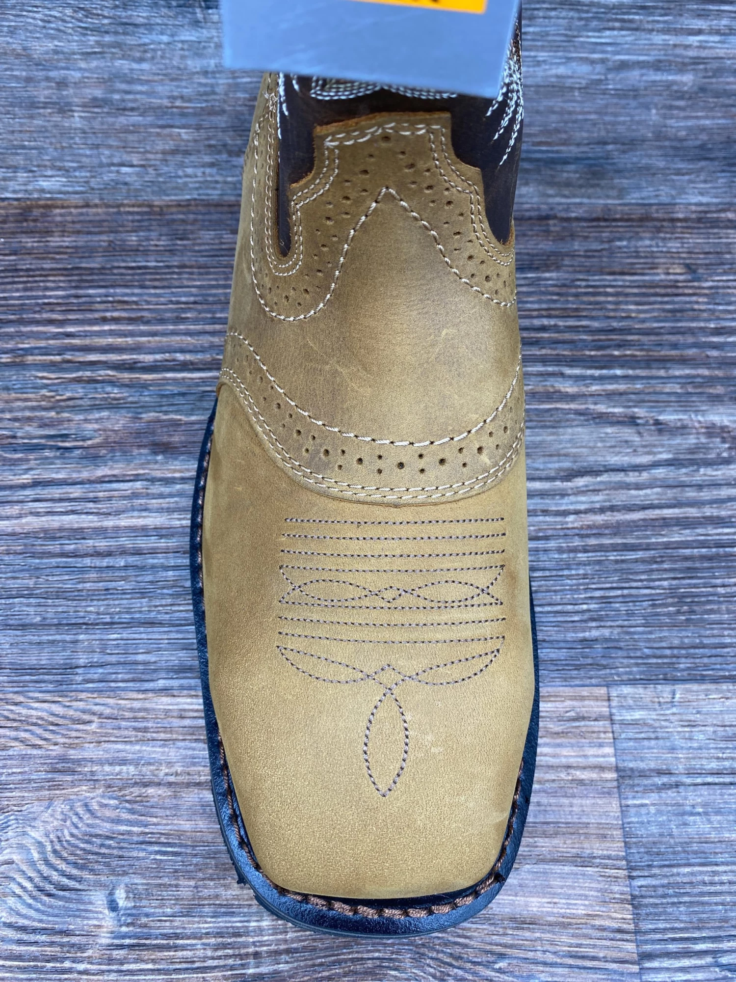 10010134 Men's Sierra Square Toe Steel Toe Work Boot By Ariat - Image 3