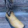 10010148 Men's Sierra Square Toe Soft Toe Work Boot By Ariat