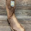 Dp4526 Men's Ka Square Toe Python Print Leather Boot By Dan Post