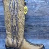 C3783 Women's Snip Toe Embroidered & Studded Western Boot By Corral