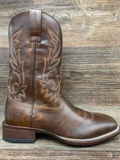 10038359 Men's Slim Zip Ultra Bantam Weight Western Boot By Ariat