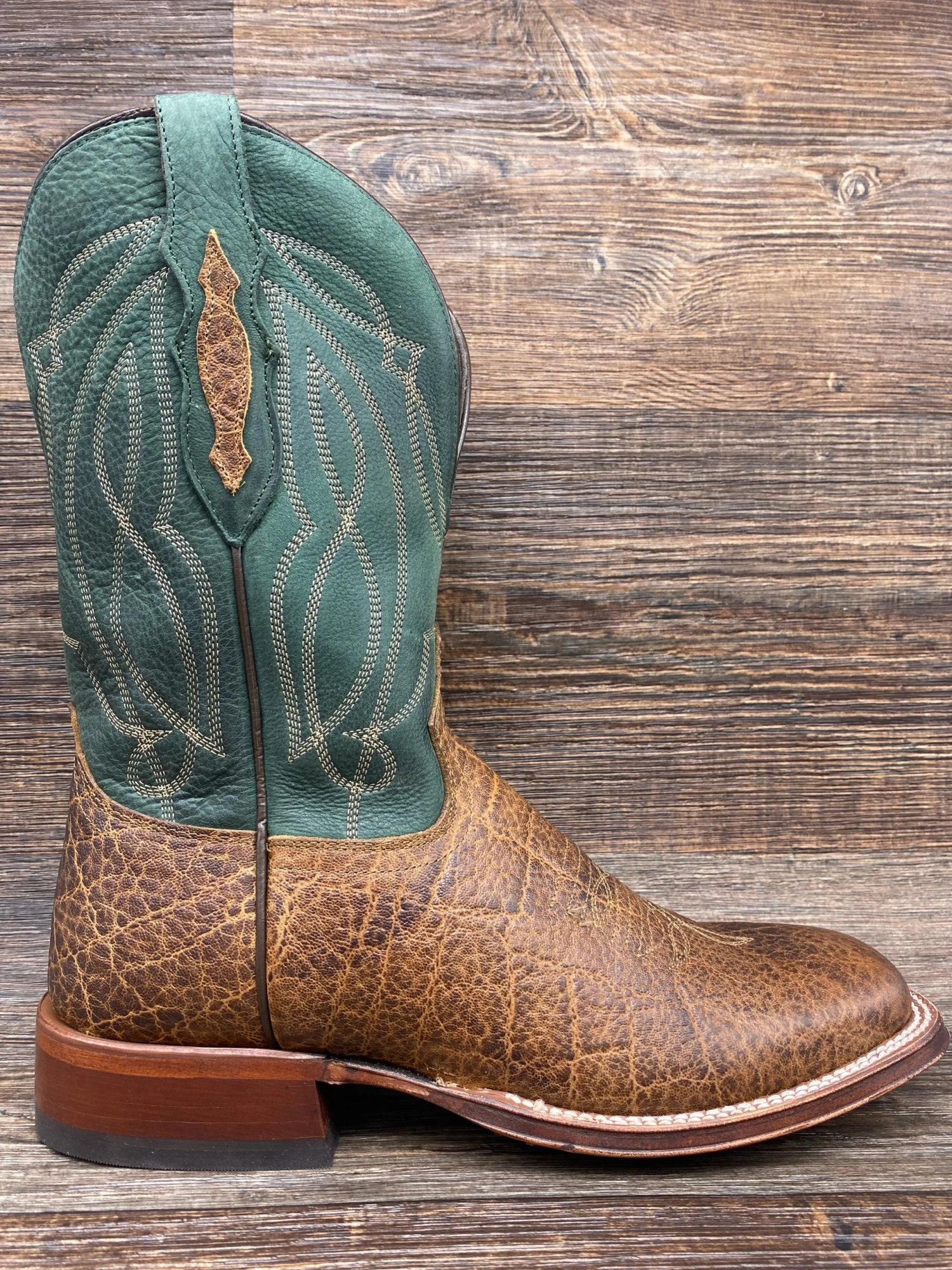 Tl3017 Men's Tapadera Exotic Print Square Toe Western Boot By Tony Lama - Image 2