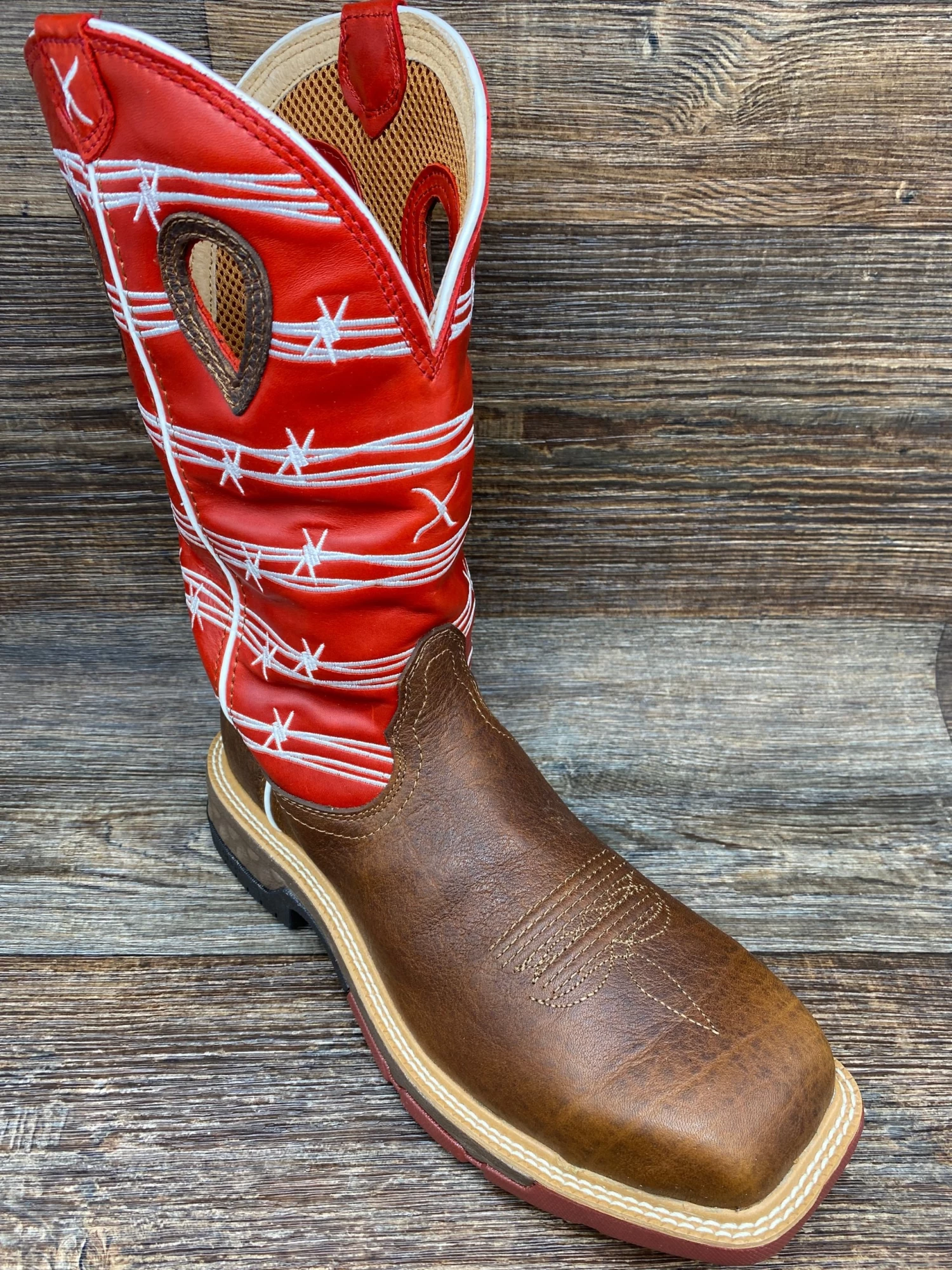 Mxbnw01 Men's Cell Stretch Nano Composite Toe Waterproof Work Boot By Twisted X