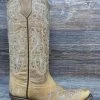 L5418 Women's Circle G Tan Floral Embroidered Snip Toe Western Boot By Corral