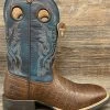 10038501 Men's Sport Buckout Square Toe Western Boot By Ariat