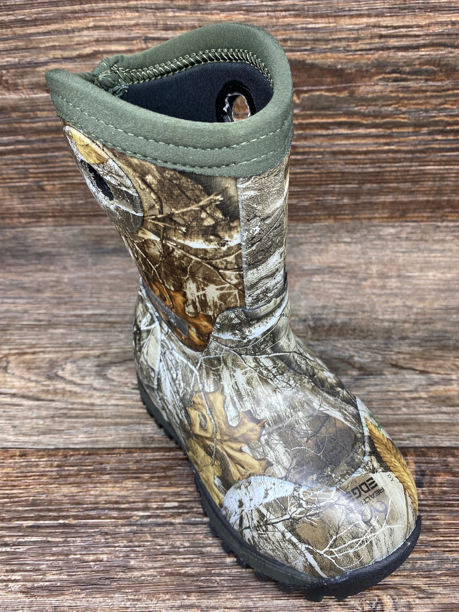 Rks0545 Kid's Spike 10 Inch 400G Insulated Rubber Boot By Rocky - Image 2