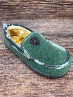 Ar2836 Men's Lost Lake Moccasin Slipper By Ariat
