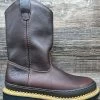 G4274 Men's Slip On Soft Toe Wellington Work Boot By Georgia