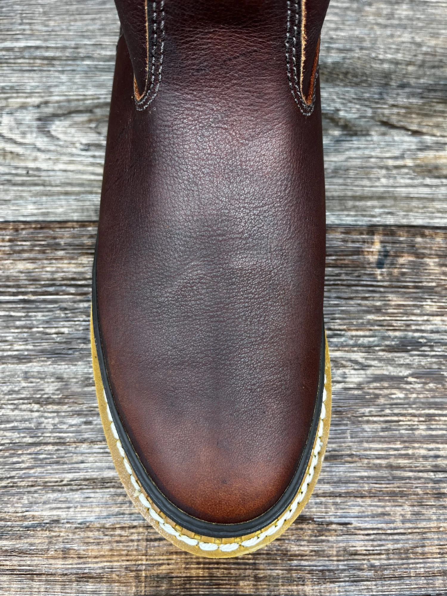 G4274 Men's Slip On Soft Toe Wellington Work Boot By Georgia - Image 3