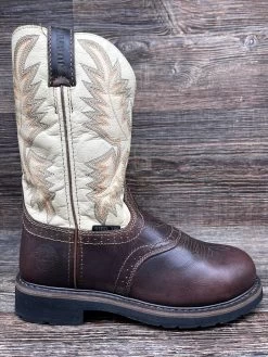 Se4660 Men's Superintendent Soft Toe Slip On Work Boot By Justin