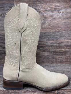 1341141 Men's Roughrider Round Toe Roper By Ferrini