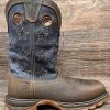 Ddb0366 Men's Maverick Vintage Flag Waterproof Composite Toe Work Boot By Durango