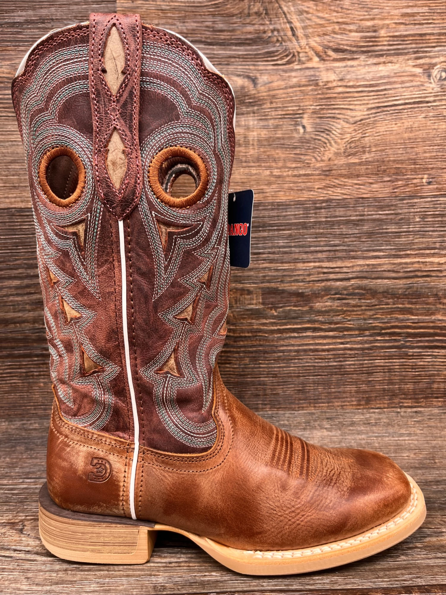 Drd0420 Women's Lady Rebel Pro Square Toe Western Boot By Durango