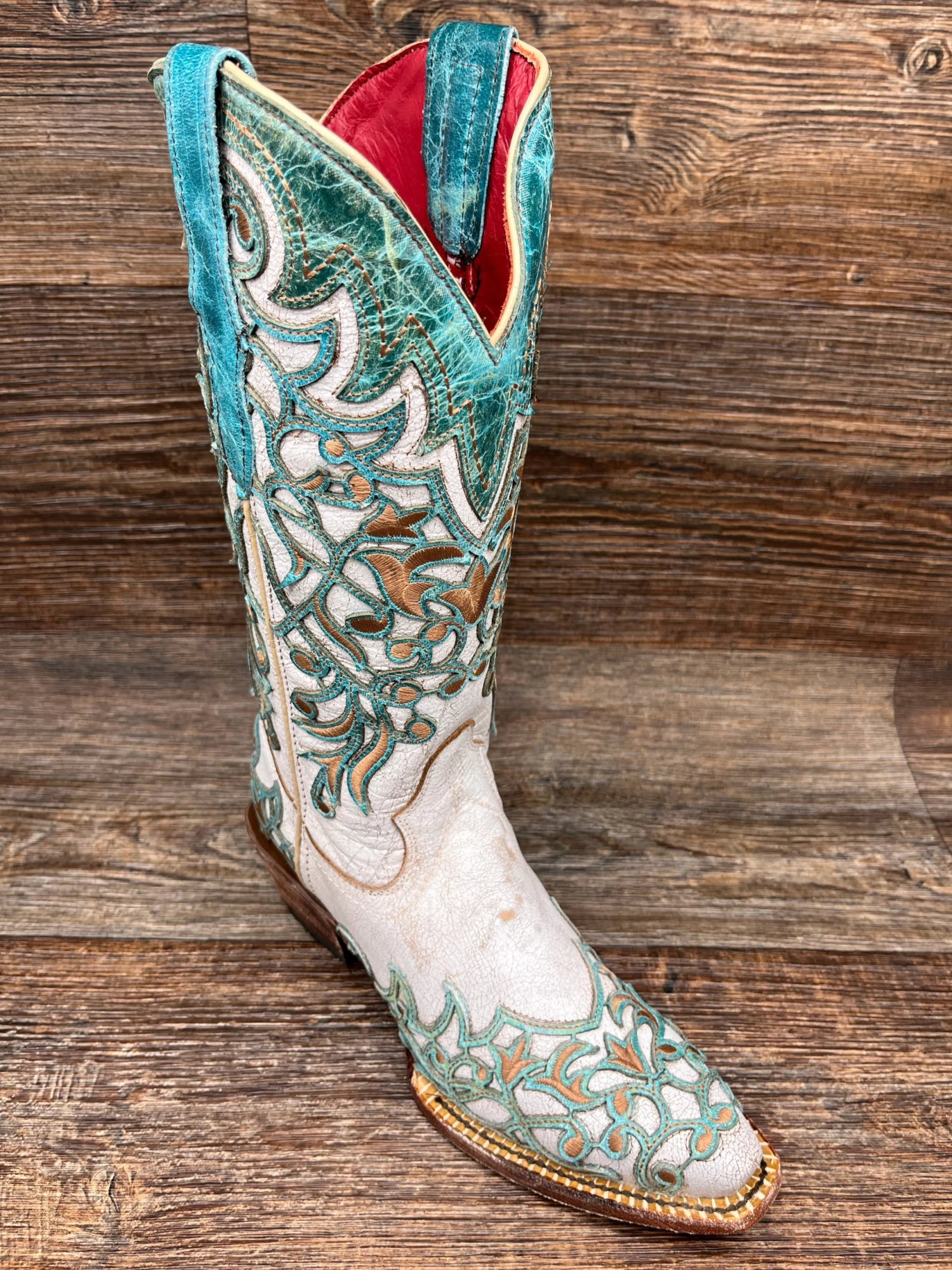 8196150 Women's Ivy Snip Toe Western Boot By Ferrini - Image 2