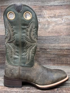 10040239 Men's Toughy VentTEK 360 Square Toe Western Boot By Ariat