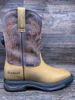 10038921 Men's Waterproof Soft Toe WorkHog XT With BOA System By Ariat