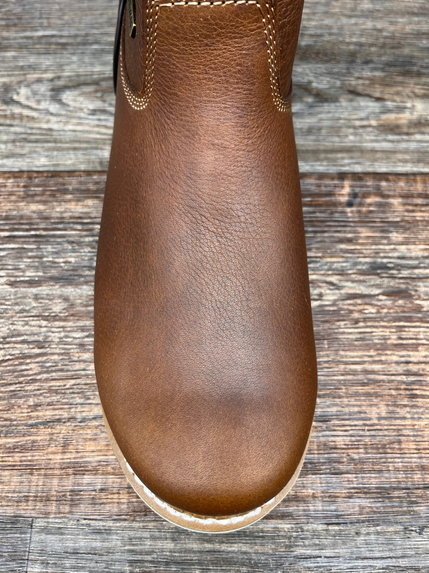 Gb00517 Men's Waterproof Steel Toe Wedge Slip On Work Boot By Georgia - Image 3