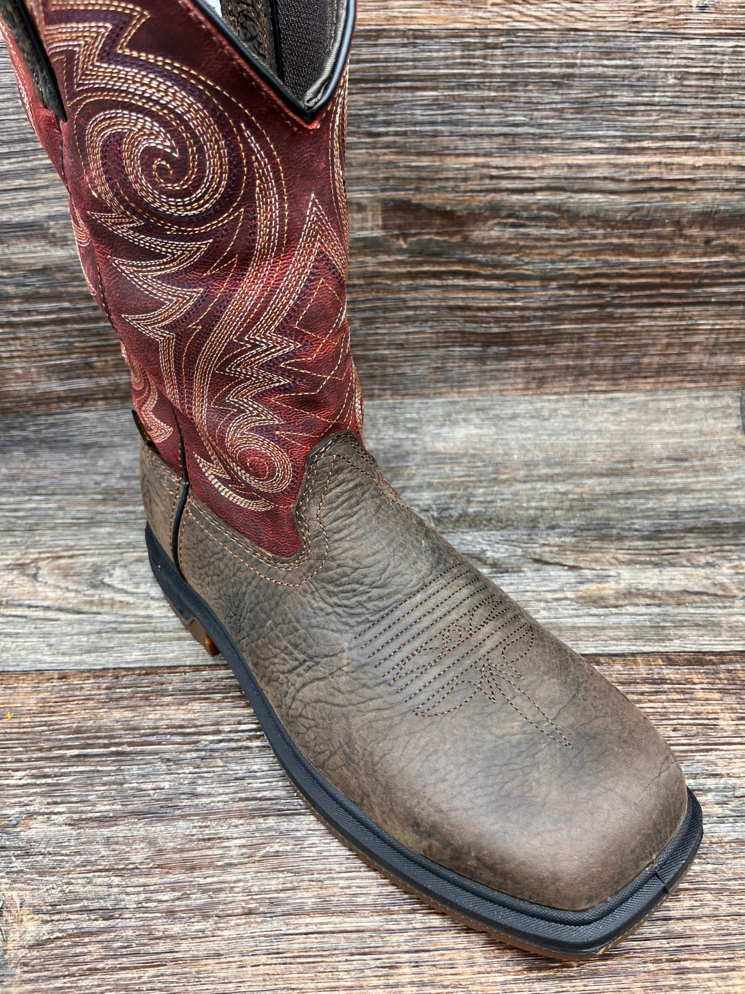 Rkw0385 Men's Worksmart Waterproof Composite Toe Work Boot By Rocky - Image 2