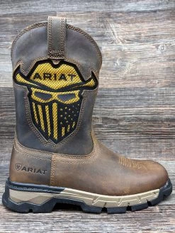 10040436 Men's Soft Toe Rebar Flex Incognito Square Toe Work Boot By Ariat