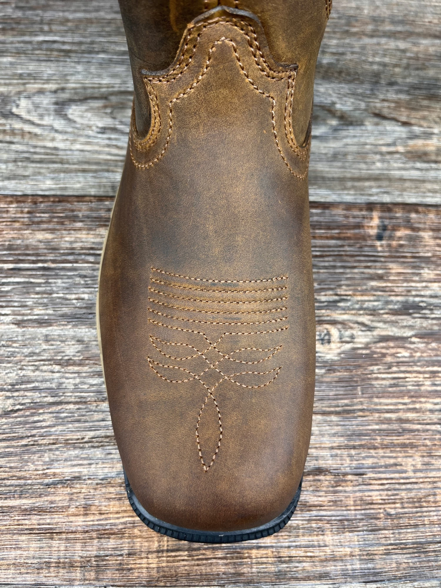 10040436 Men's Soft Toe Rebar Flex Incognito Square Toe Work Boot By Ariat - Image 3