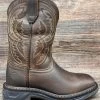 10042412 Kid's WorkHog XT Coil Square Toe Work Boot By Ariat