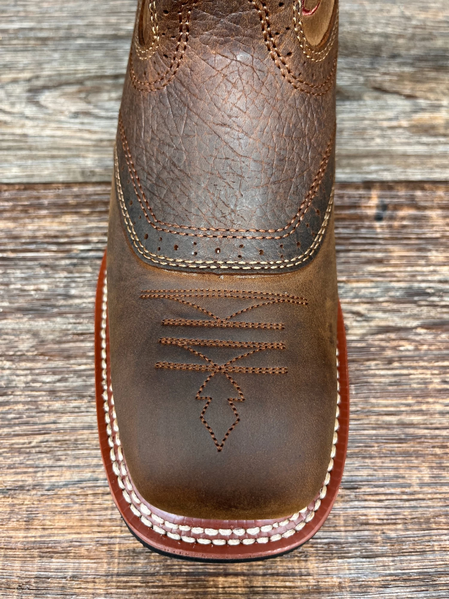 Dp6018 Men's Lampasas Square Toe Western Boot By Dan Post - Image 3