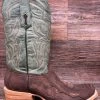 A4292 Men's Genuine Ostrich Leg Square Toe Western Boot By Corral