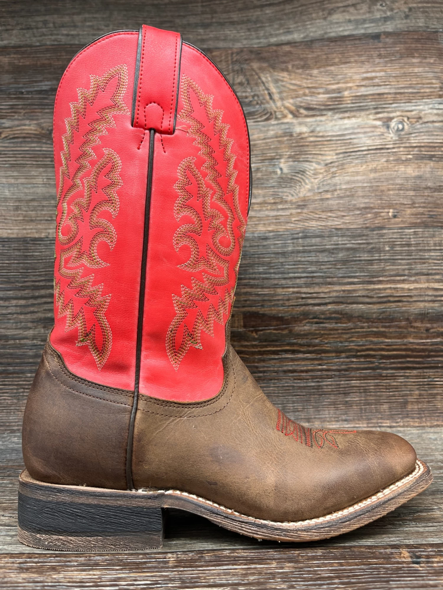 Hr4502 Women's Luisa Square Toe Western Boot By Nocona - Image 2