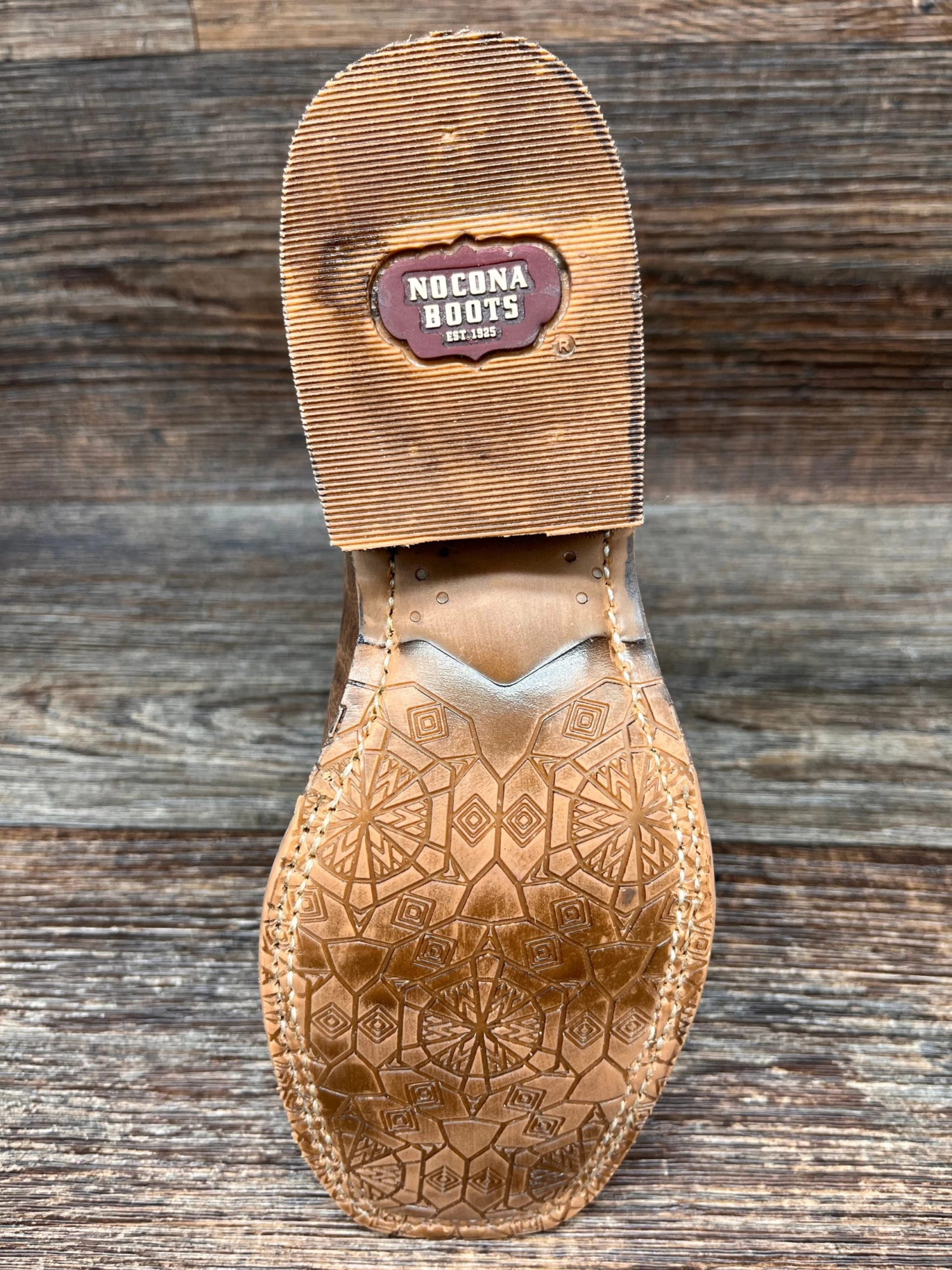 Hr4502 Women's Luisa Square Toe Western Boot By Nocona - Image 4