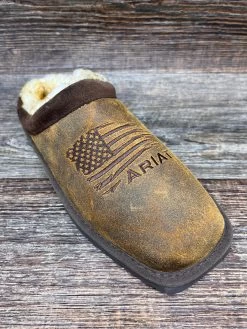 Ar2692 Men's Square Toe Patriot Slipper By Ariat
