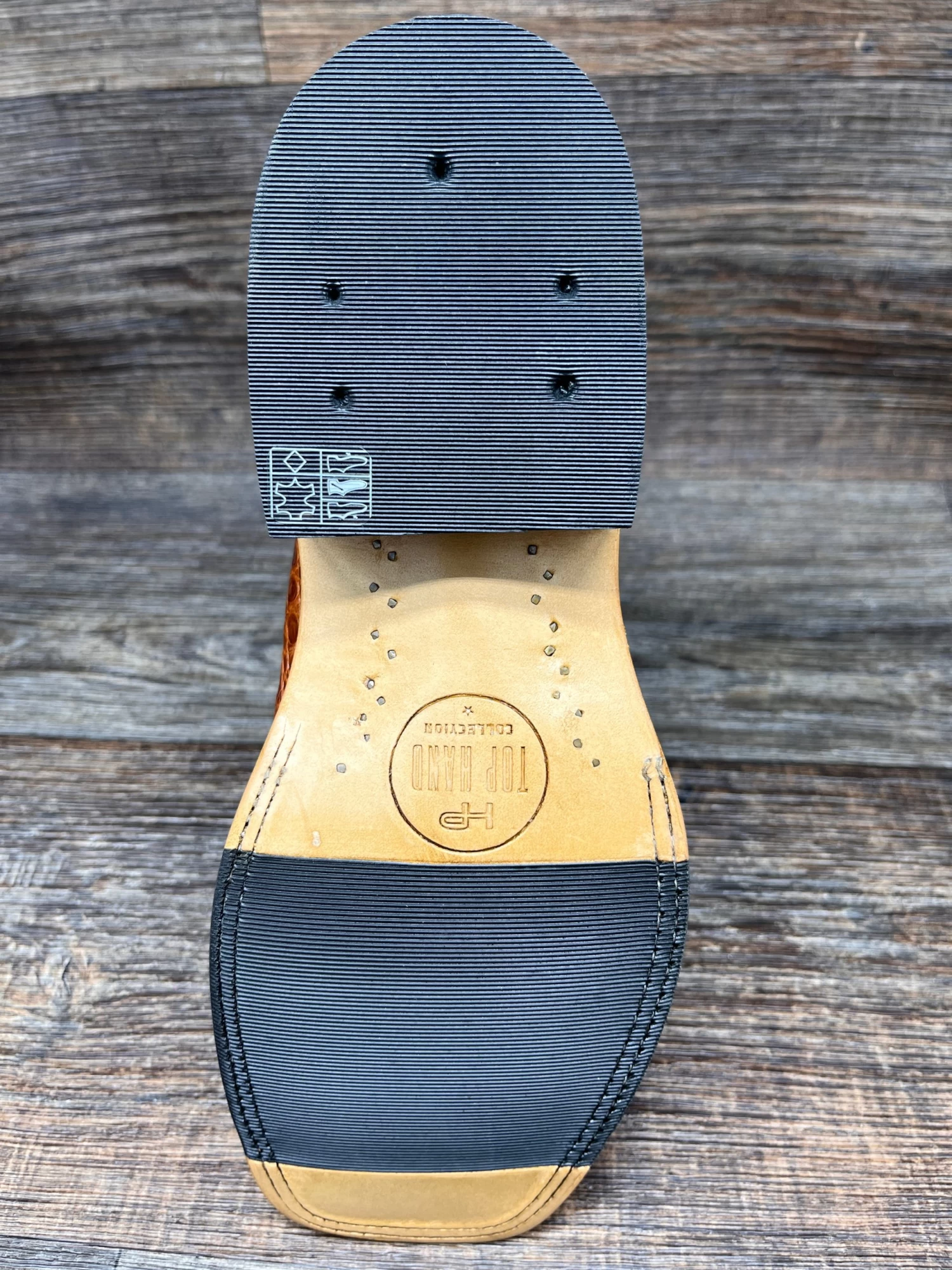 Hp8003 Men's Belly-Cut Caiman Square Toe Western Boot By Horse Power - Image 4