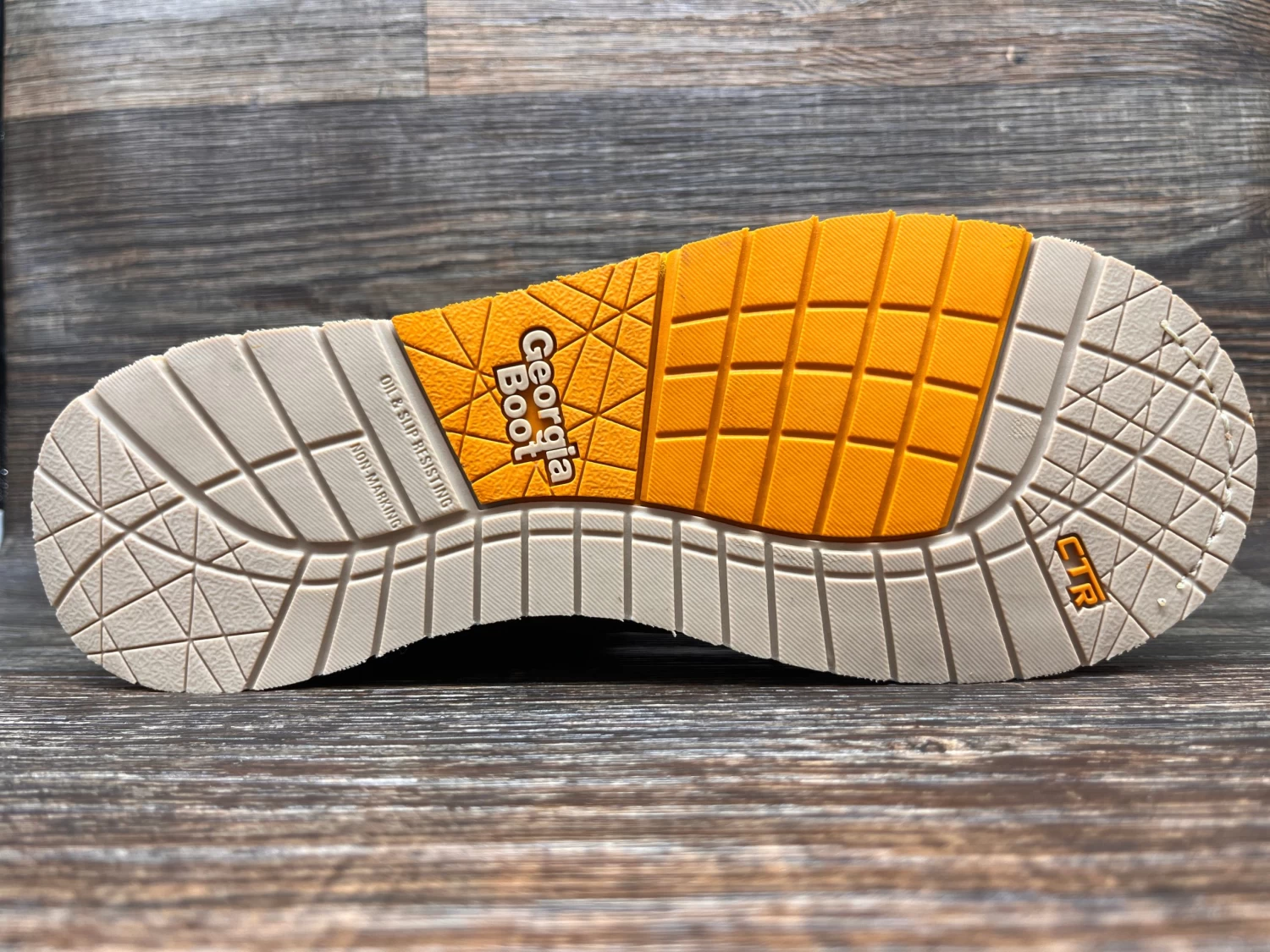 Gb00592 Men's 6 Inch Lace Up AMP LT Composite Safety Toe Work Boot By Georgia - Image 4