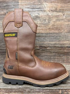 P91442 Men's Cylinder Composite Safety Toe Waterproof Work Boot By Caterpillar