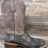 L5951 Men's Circle-G Patchwork Shark Skin Square Toe Western Boots By Corral