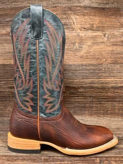 Hp8054 Men's Top Hand Square Toe Western Boot By Horse Power