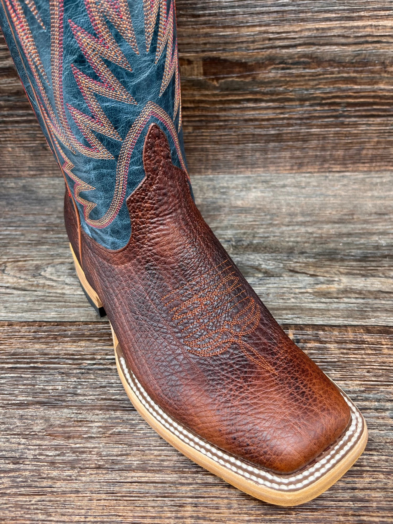 Hp8054 Men's Top Hand Square Toe Western Boot By Horse Power - Image 2