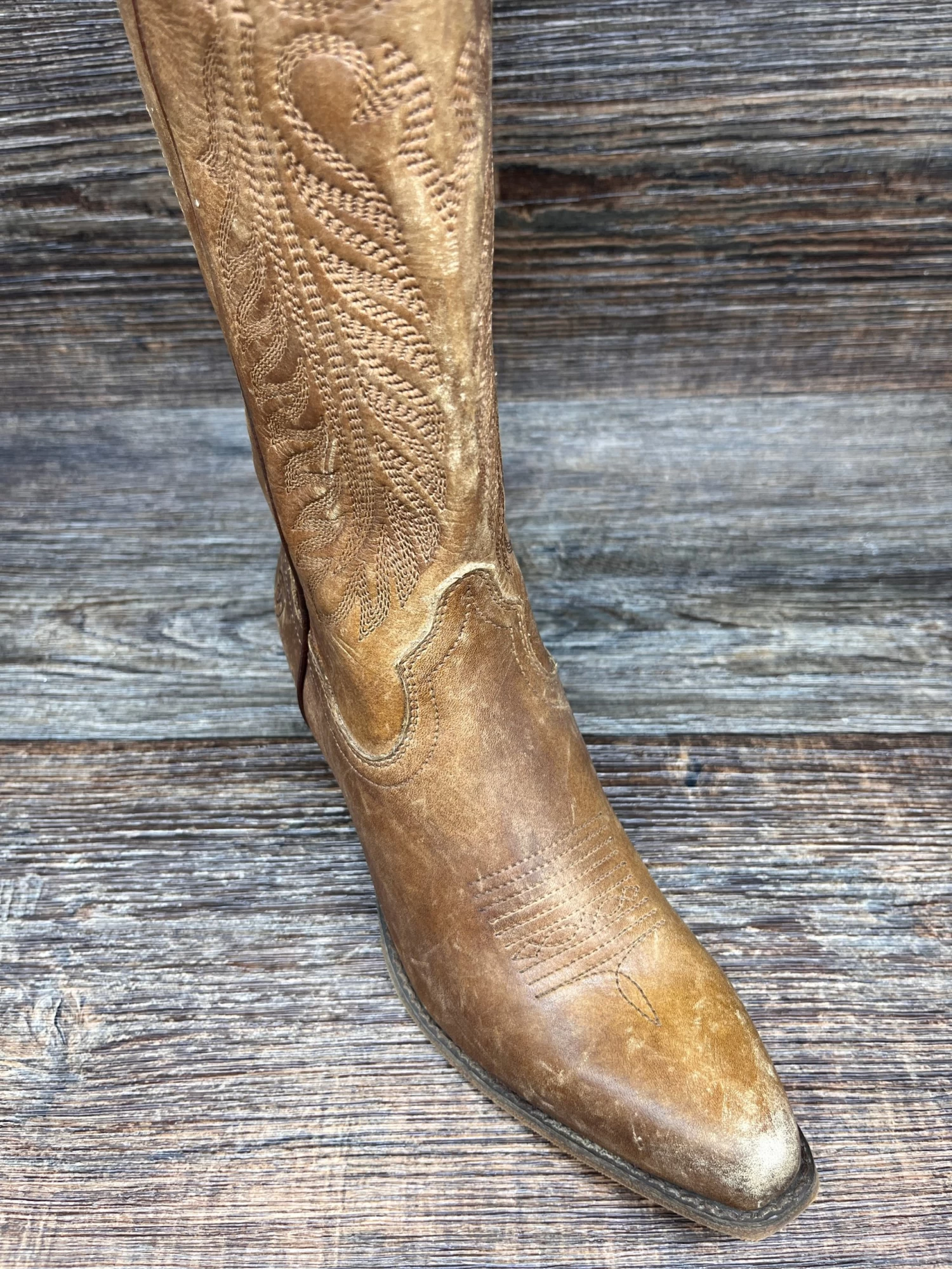 10044548 Women's Guinevere 17 Inch Snip Toe Western Boot By Ariat - Image 2