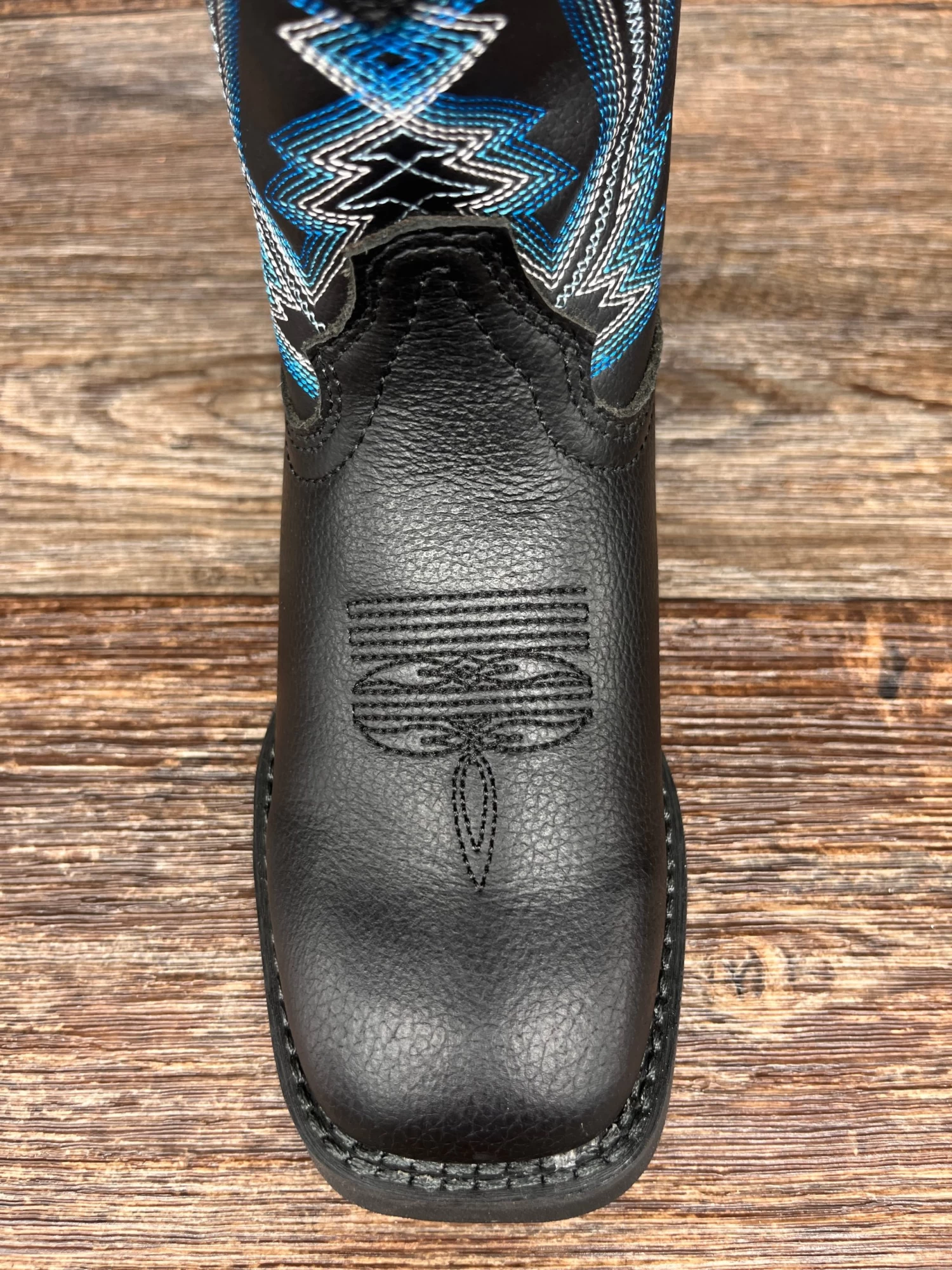 Dbt0236 Kid's Black Onyx Lil' Rebel Pro Western Boot By Durango - Image 3